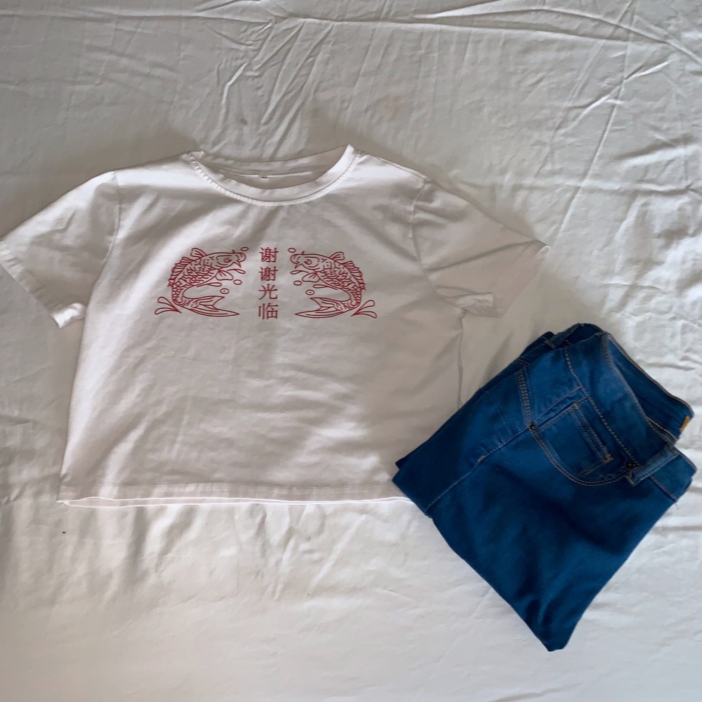 Cropped fish top